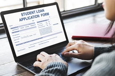 Student-Loan-Application-Form-Concept